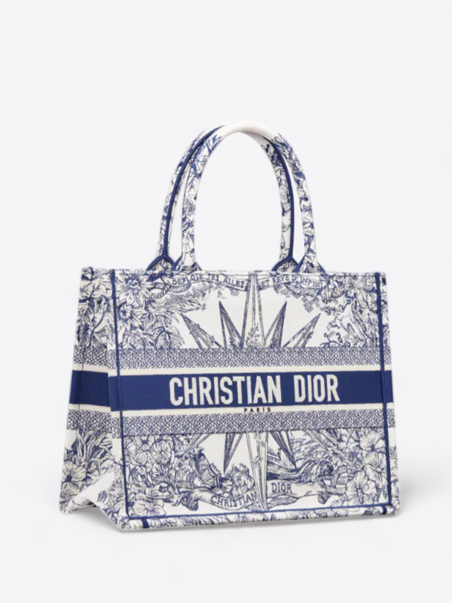 Tasche Mieten Dior Book Tote Reve d'infini Blau