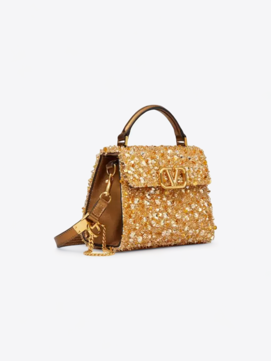 Sac valentino doré new arrivals