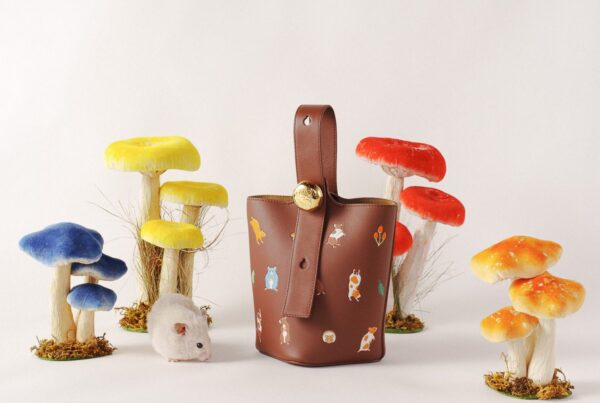 Loewe x Suna Fujita Hamster Pebble Bag