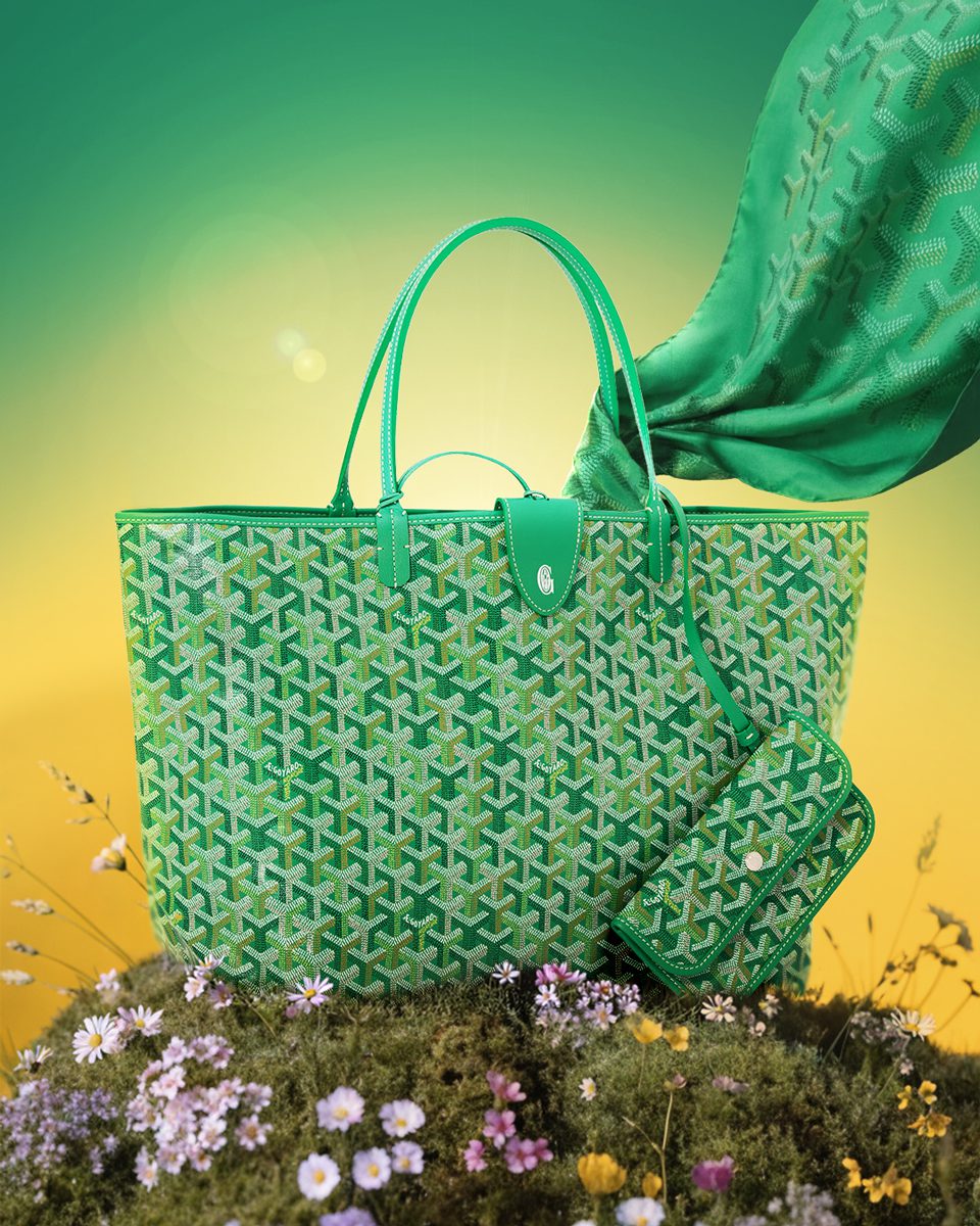 Goyard Goyardine Canvas Meadow Green 1