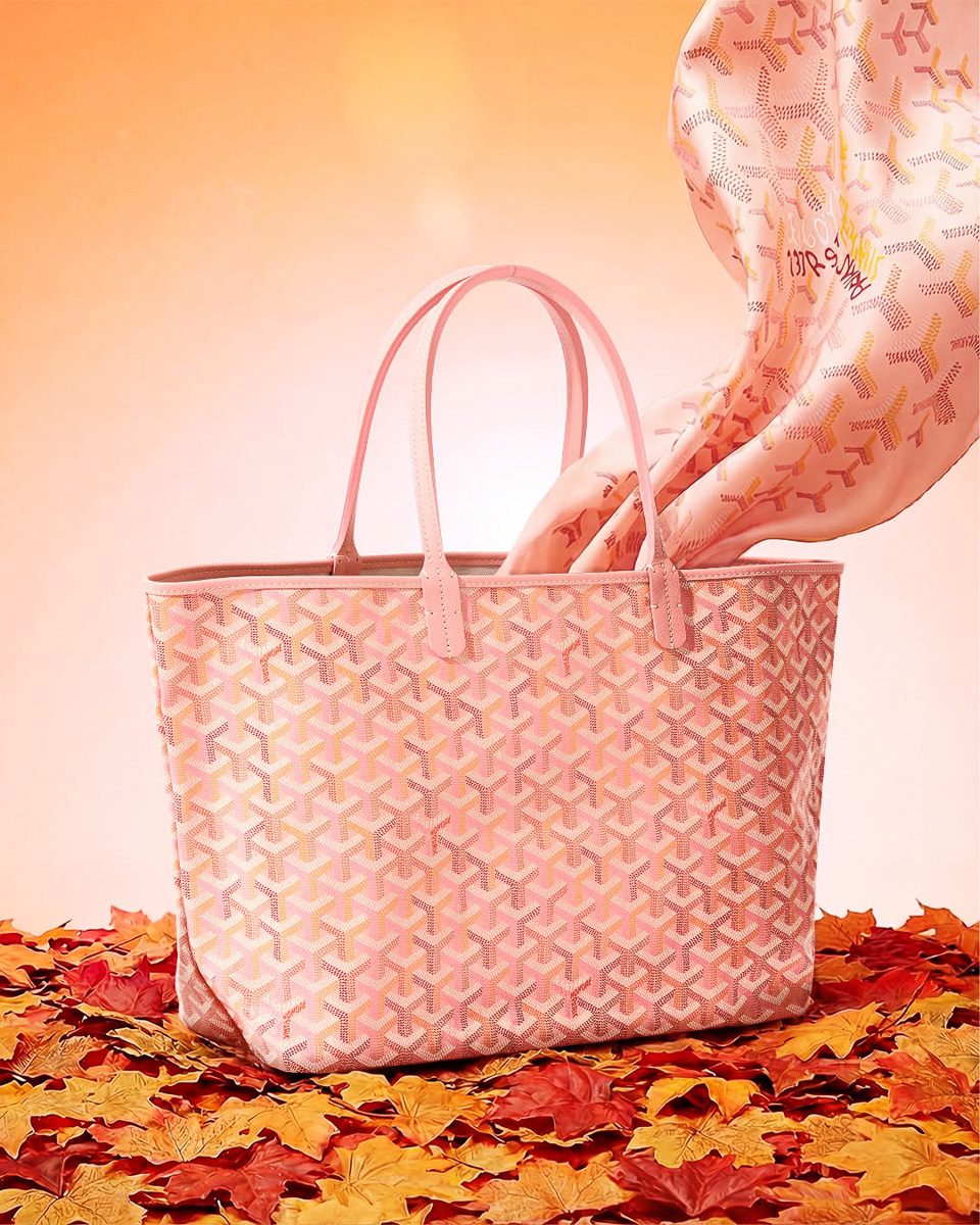 Goyard Goyarding Canvas Powder Pink